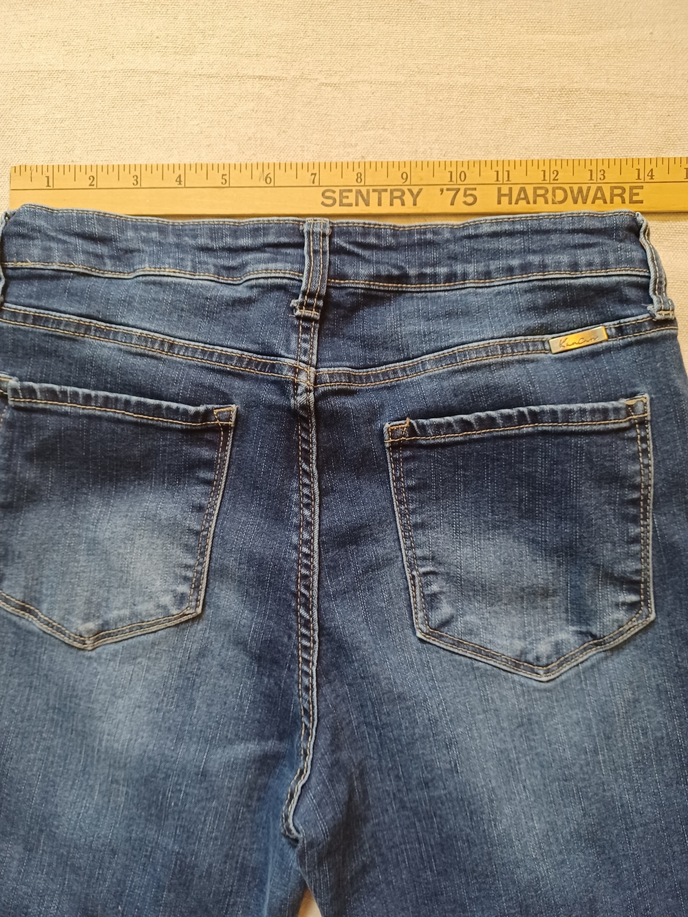 KanCan Estilo Dark Blue Skinny Jeans Women's Size 13/30 - Picture 5 of 7